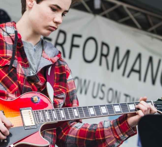 Live performance at the Boulder Creek Music Festival