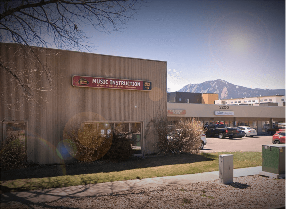 The Lesson Studio building in Boulder, Colorado 